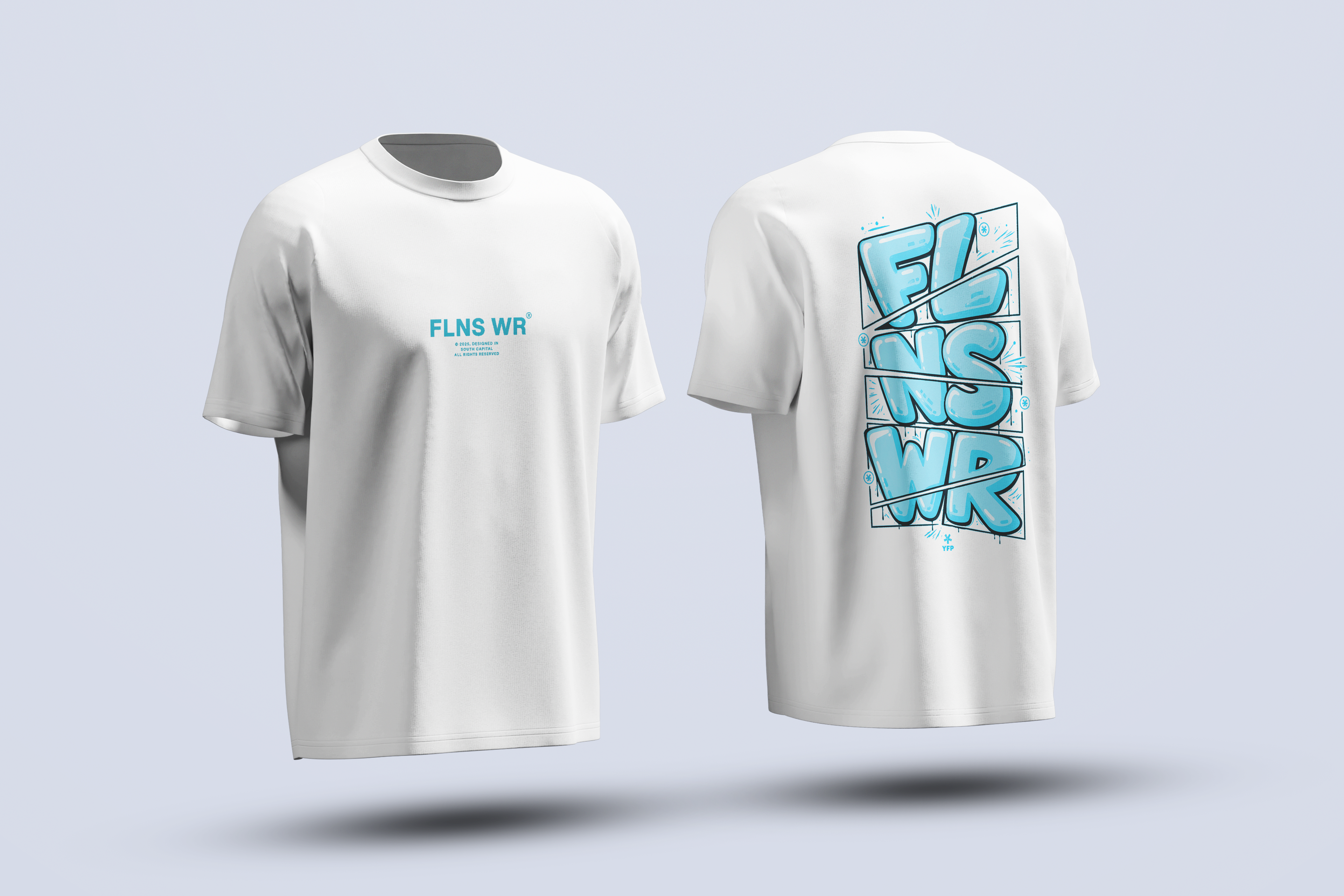 Estilo 02 — White Blue